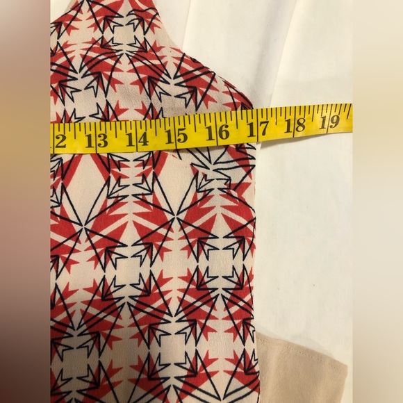 Cabi batik, size small, cream orange & black camisole dress - Picture 7 of 11